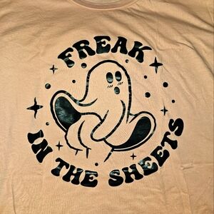 Freak In The Sheets Halloween Themed T-Shirt👻🎃